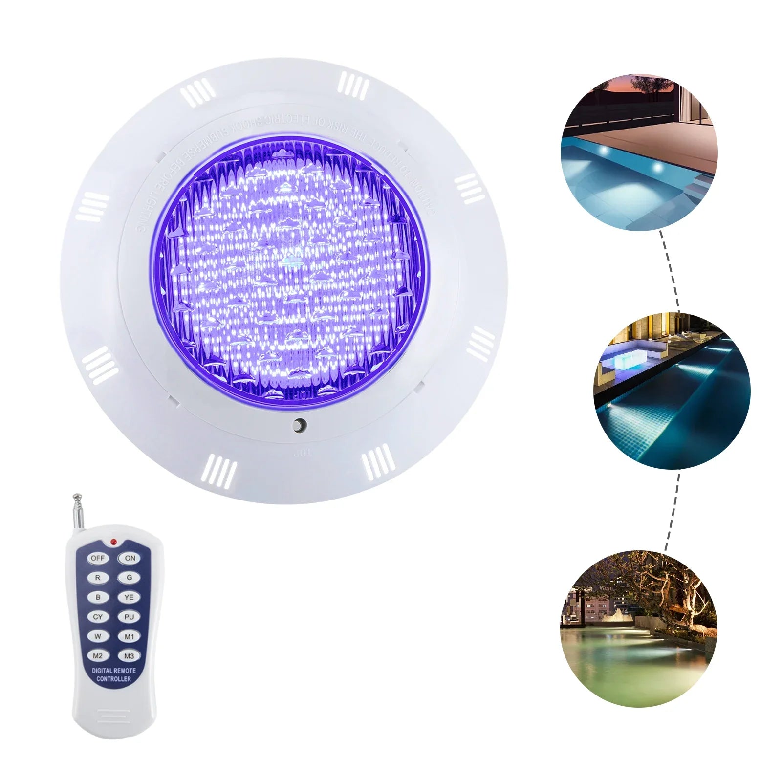 AQUAGLOW 360 RGB LED Lampada da Piscina
