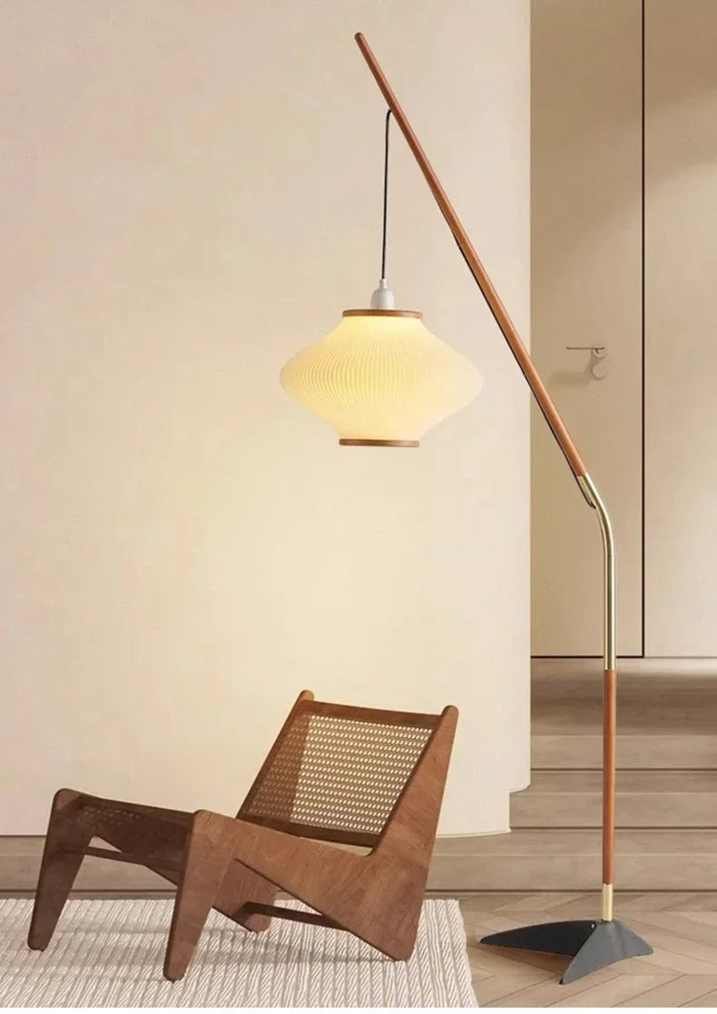 ScandiGlow Lampada da Terra LED Minimalista