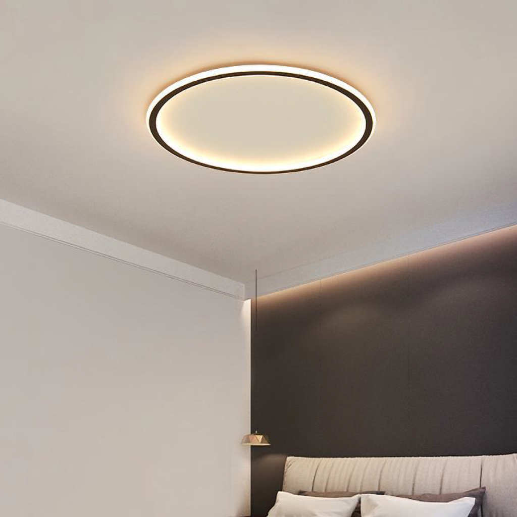 Lampada da soffitto LED rotonda scandinava