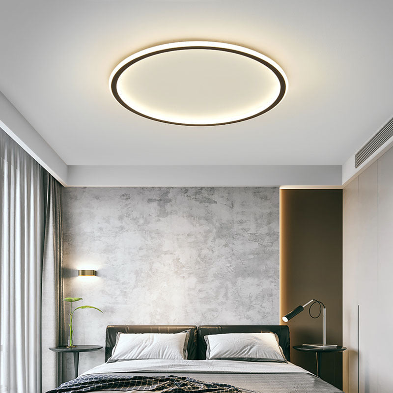 Lampada da soffitto LED rotonda scandinava