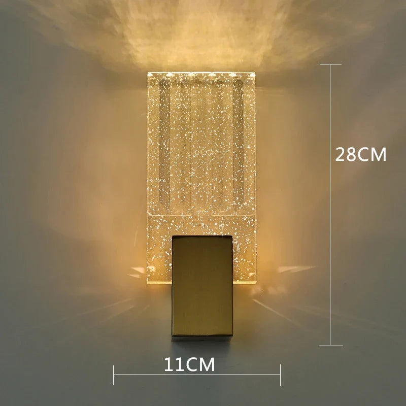 AuroraLux Bubble Wandlamp – Luxe Oro LED