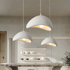 WabiGlow – Lampada a sospensione LED Wabi Sabi moderna per soggiorno, sala da pranzo e camera da letto