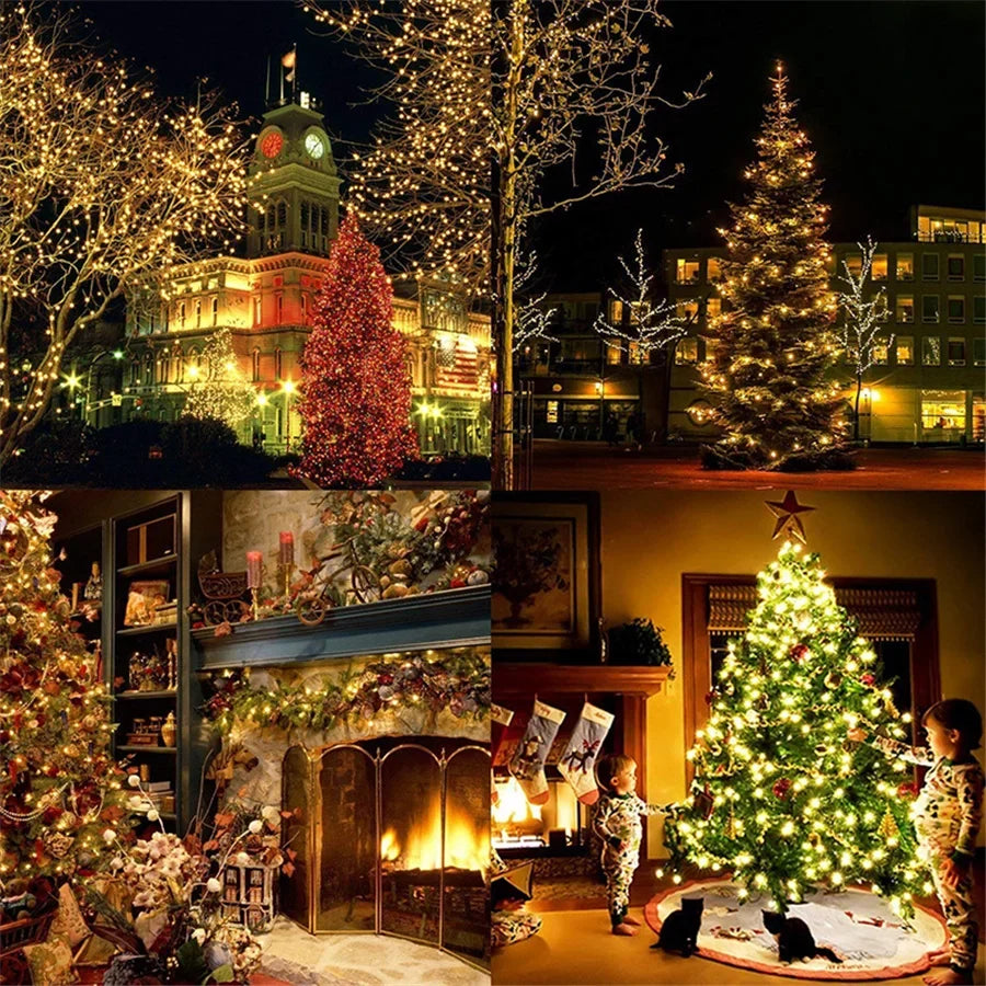 LumiFest Illuminazione Natalizia LED – 10M / 50M / 100M