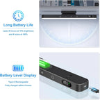 GlowPro 5W Lampada Notturna Ricaricabile Dimmerabile