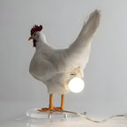 ChickGlow Luce – LED Notturna da Tavolo a Forma di Gallina