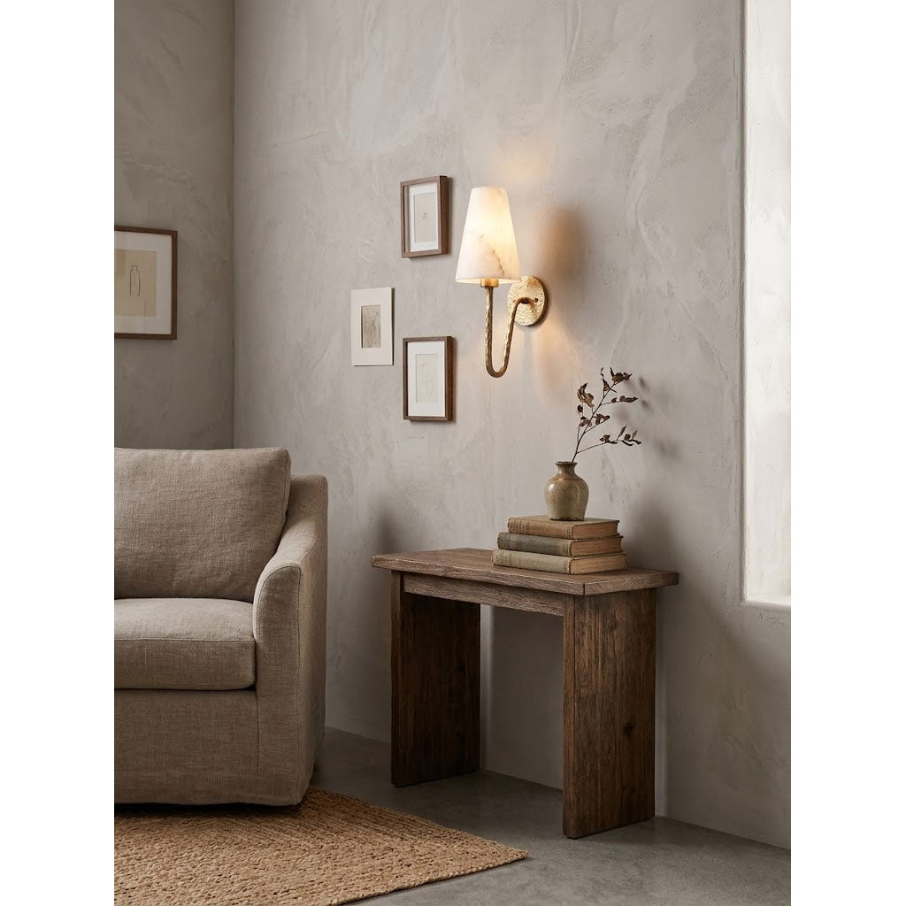 Applique Scoop Alabaster