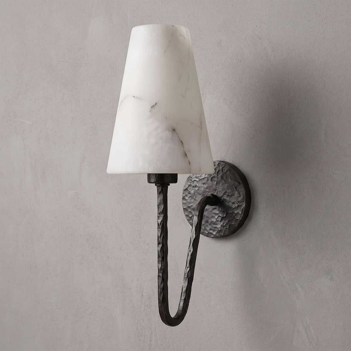 Applique Scoop Alabaster