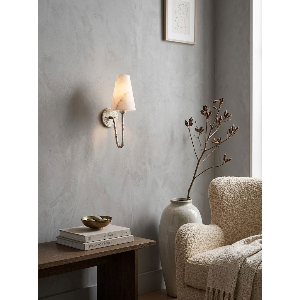 Applique Scoop Alabaster