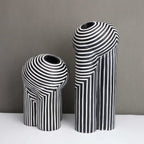 Collezione di Vasi Noir & Blanc