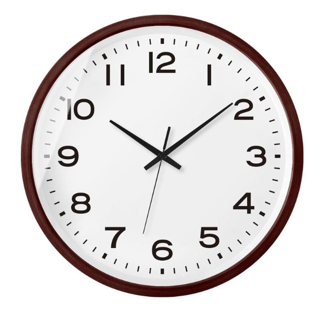 NordicTime - Elegante orologio da parete scandinavo in legno per un tocco moderno