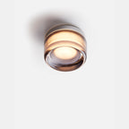 Lampada da parete in vetro compatta
