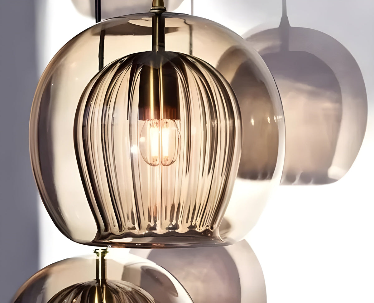 FrostedGlow Light – Lampada a sospensione in vetro moderna