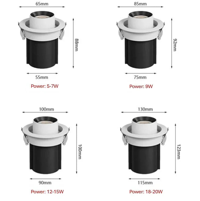 Maisy LED Downlight Incassato