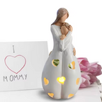 Lampada da Tavolo Beige Romantica
