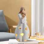 Lampada da Tavolo Beige Romantica