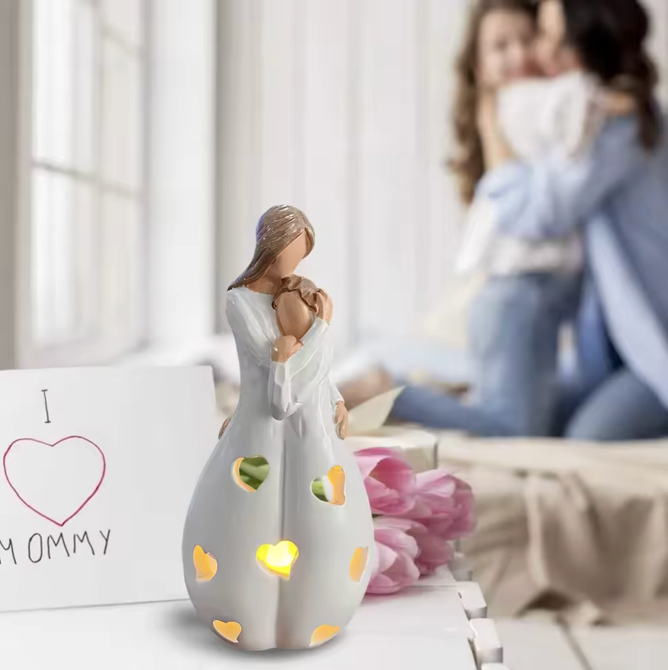 Lampada da Tavolo Beige Romantica