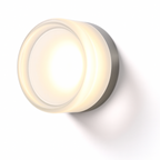 Applique da Parete Rotonda in Vetro Moderno LED 1 Luce