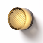 Applique da Parete Rotonda in Vetro Moderno LED 1 Luce