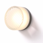Applique da Parete Rotonda in Vetro Moderno LED 1 Luce