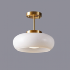 Lampada da soffitto in vetro vintage 1 luce