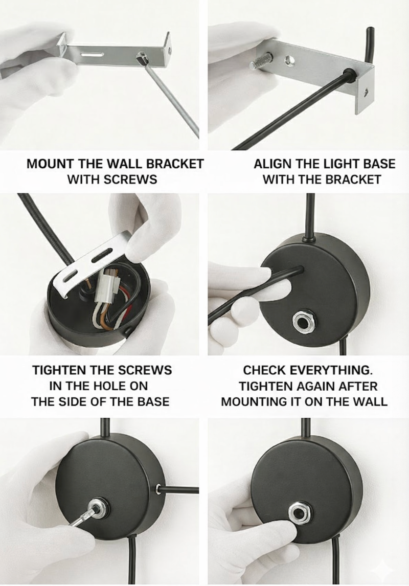 Applique da Parete a Cilindro LED 2 Luci Moderno Minimalista