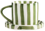 Tazza e piattino in ceramica Henrik