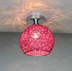 Lampada da soffitto a globo in metallo moderna