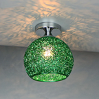 Lampada da soffitto a globo in metallo moderna