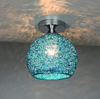 Lampada da soffitto a globo in metallo moderna