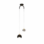 Lampada a sospensione in cristallo – Design elegante in stile scandinavo | Perfetta per camera da letto, soggiorno e tavolo da pranzo