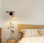 Lampada da Parete in Legno Scandinavo Sconces Minimalista Moderna