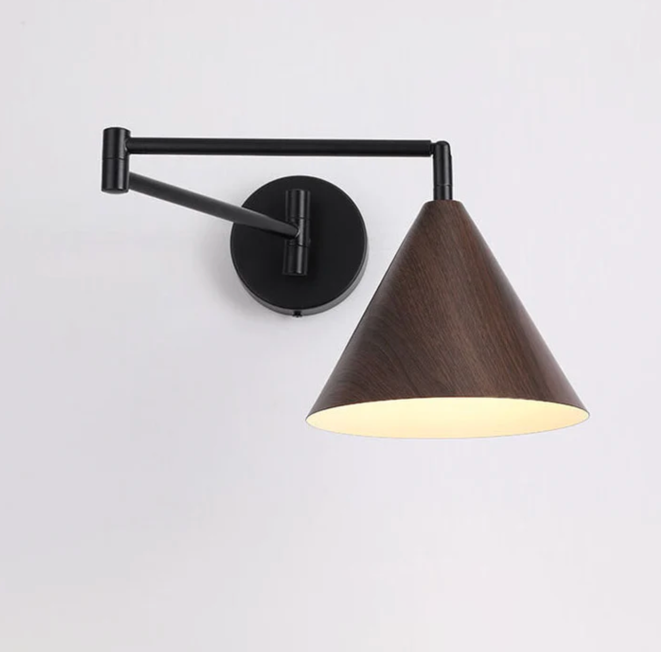 Lampada da Parete in Legno Scandinavo Sconces Minimalista Moderna