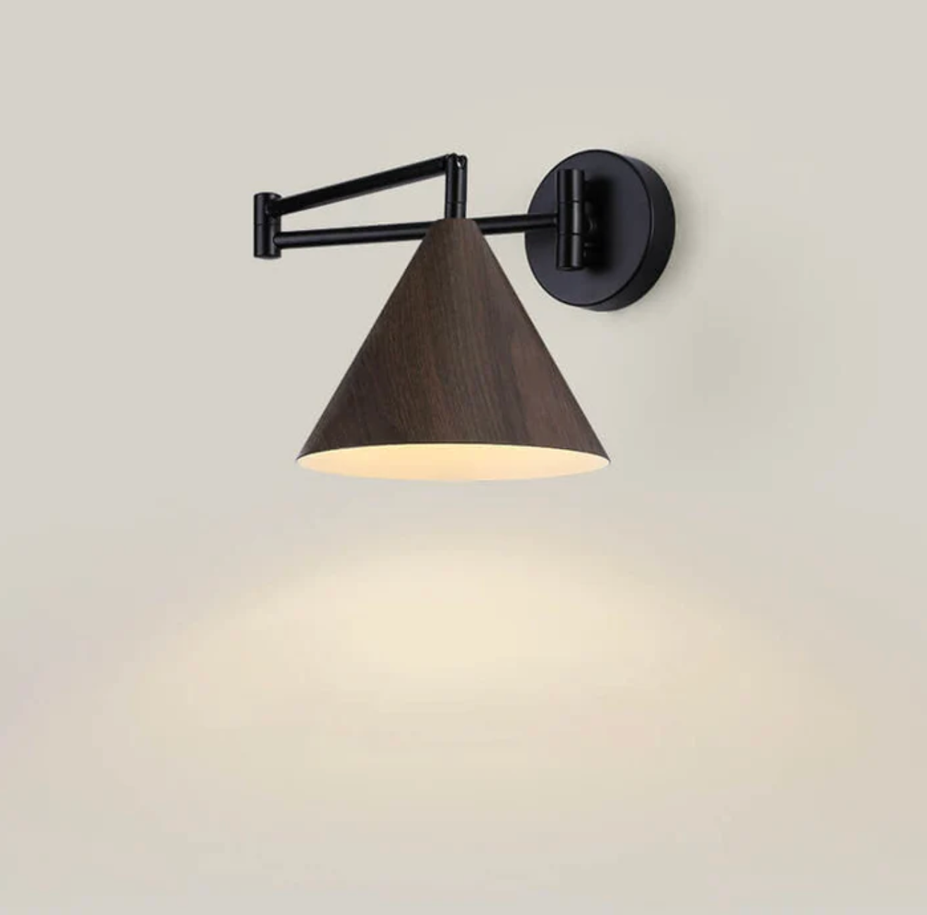 Lampada da Parete in Legno Scandinavo Sconces Minimalista Moderna