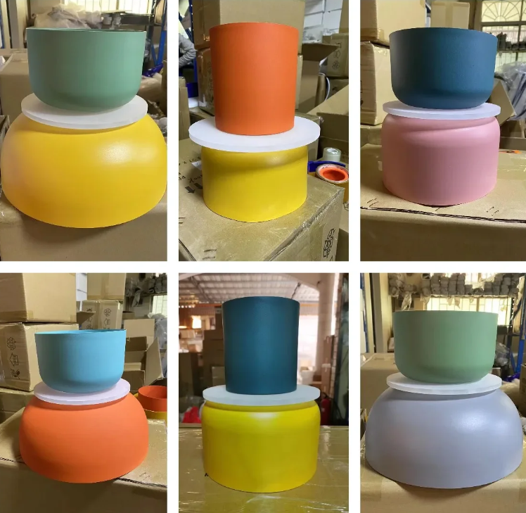 Nordic Colorful Macaron 1-Light LED-Sospensione