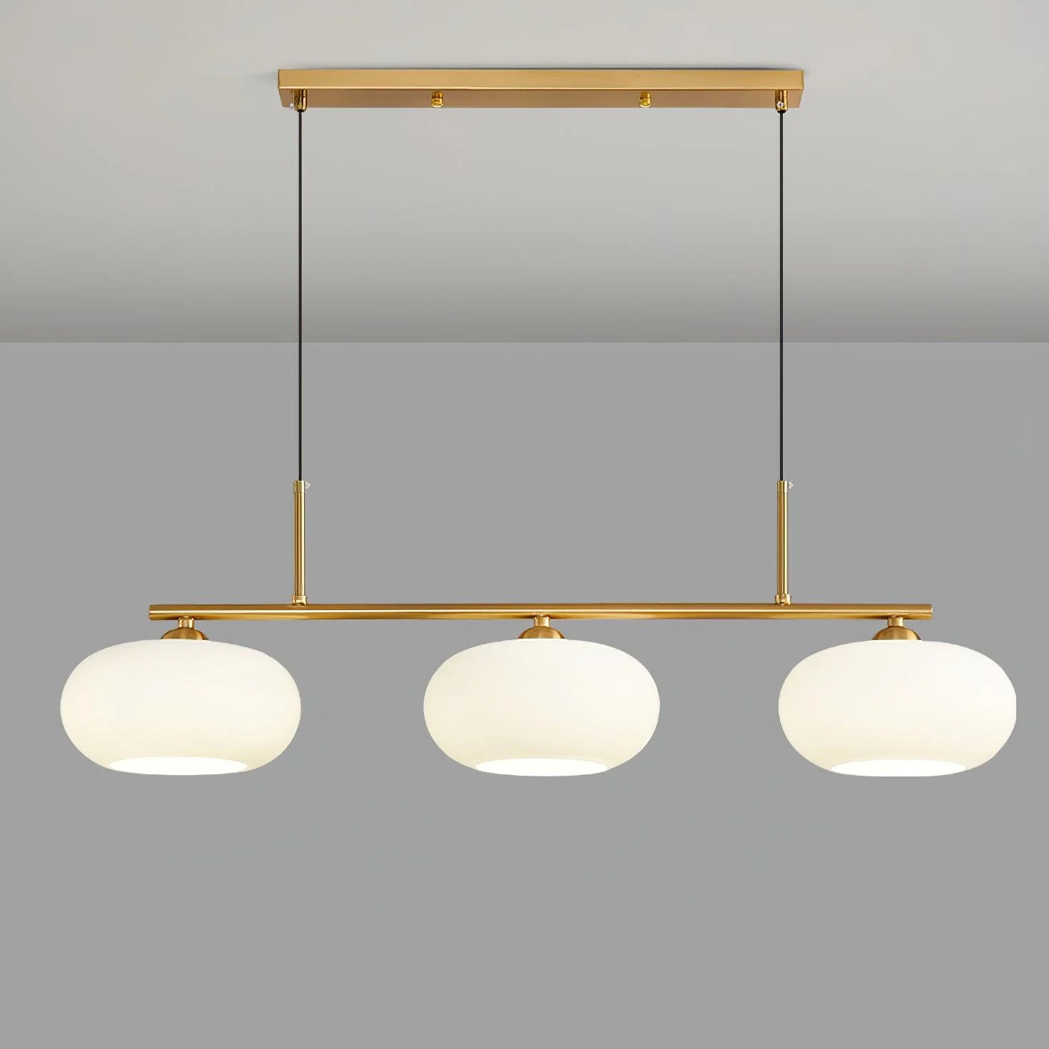 Moderno Lampadario Bauhaus a 3 Luci