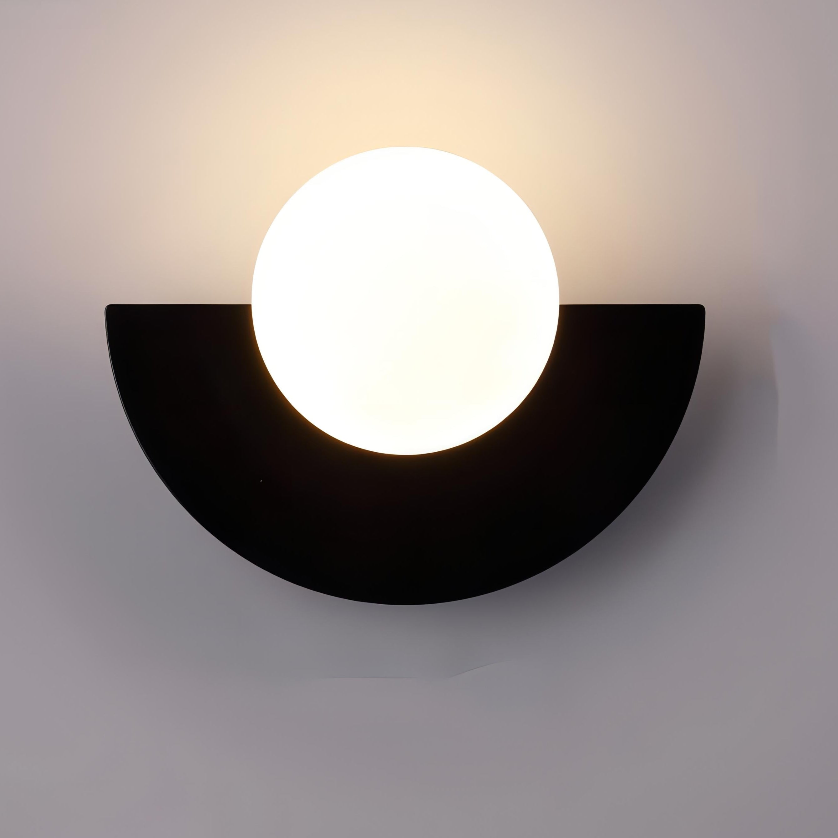 Lampada da Parete Semicircolare Nordica