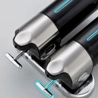 PureFlow - Dispenser di sapone da parete con due scomparti per un bagno elegante