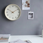 Orologio da parete in legno Claryo Design minimalista