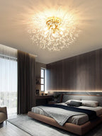 Dandeluxe Palla di Dente di Leone Lampada da Soffitto in Cristallo