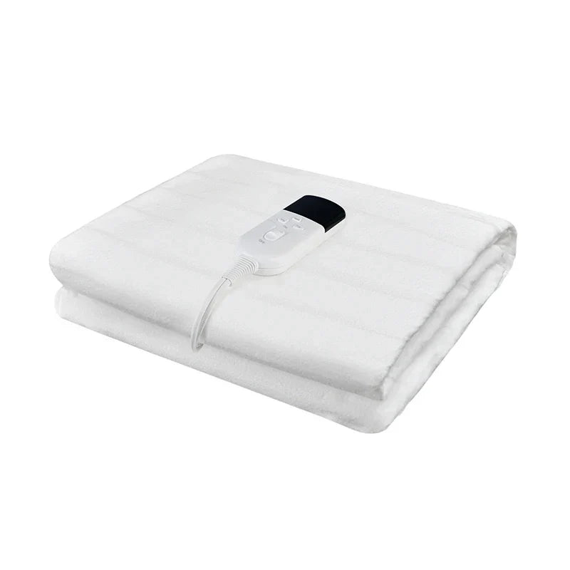Coperta Elettrica 150×80 cm – 3 Livelli di Calore, Timer e Sicurezza