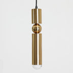 Lampada a Sospensione Oro Luxe – Elegante Lampada da Soffitto LED Minimalista