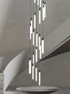 lampadario moderno sospeso per illuminazione interna design loft