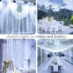 LumiCurtain USB LED Illuminazione per Tende con Telecomando