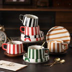 Tazza e piattino in ceramica Henrik