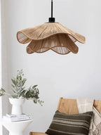 WabiRope Aura: Lampada a Sospensione in Canapa Wabi Sabi Scandinava