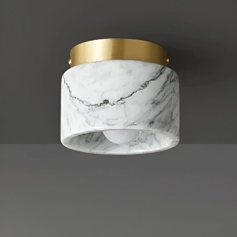 Lampada da soffitto in marmo italiano – Illuminazione lussuosa ed elegante per la tua casa