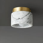 Lampada da soffitto in marmo italiano – Illuminazione lussuosa ed elegante per la tua casa