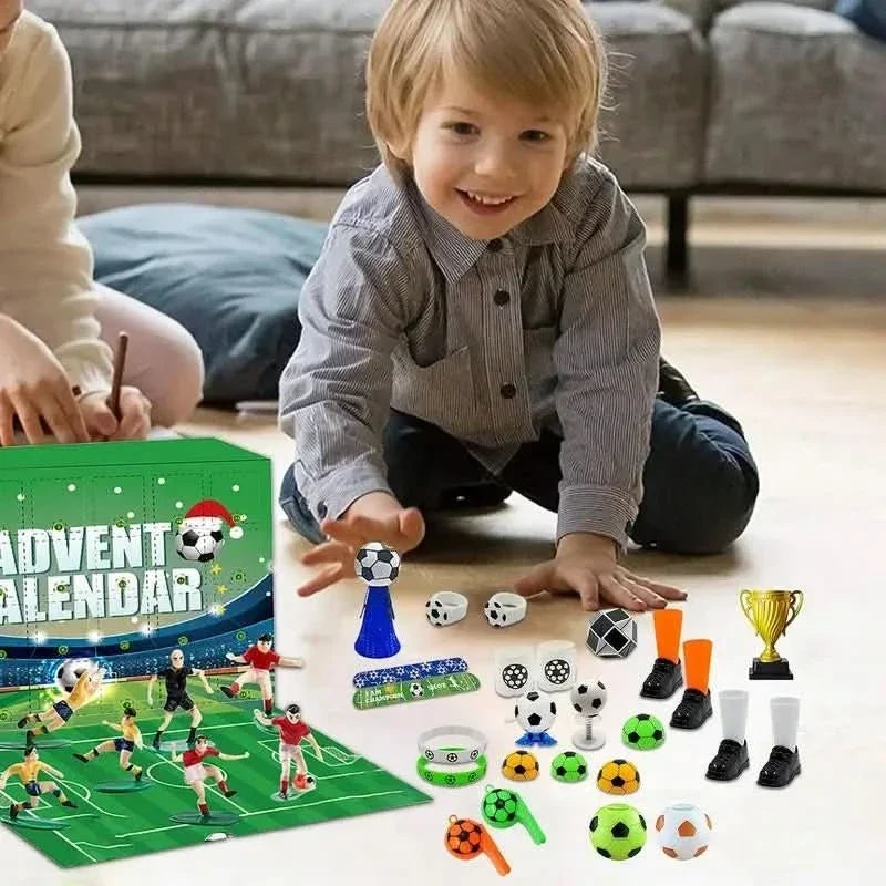 Calendario dell'Avvento di Calcio per Bambini – 24 Giorni di Sorprese Calcistiche