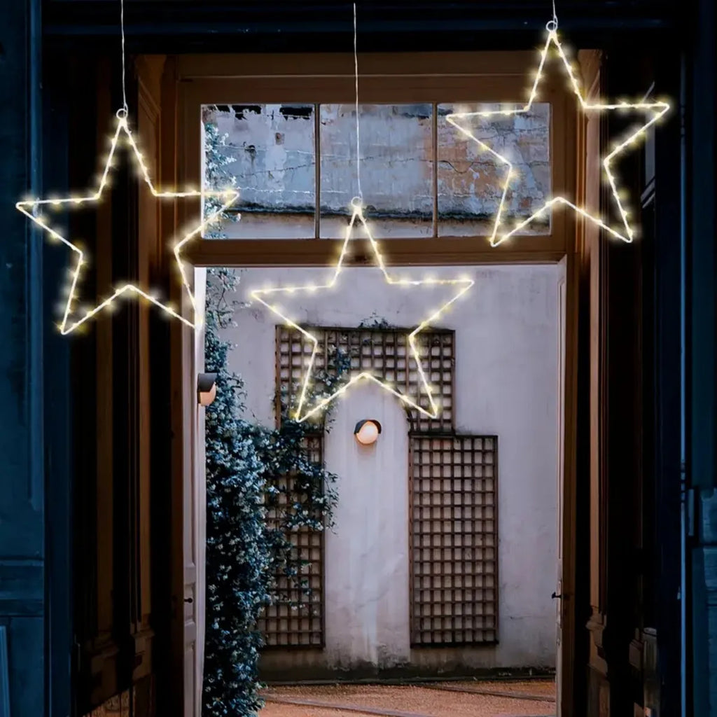 StellaLume Luci Decorativa Natalizie a Forma di Stella