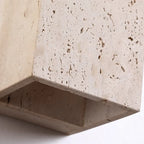 StoneBloc Lampada da Parete Esterna – Lampada da Parete in Aspetto Pietra Naturale per Giardino, Corridoio & Bagno